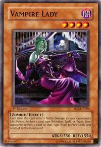 Vampire Lady - Structure Deck: Zombie Madness - YuGiOh card