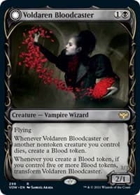 Voldaren Bloodcaster (Showcase) - Innistrad: Crimson Vow - Magic: The Gathering card