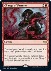 Change of Fortune - Innistrad: Crimson Vow - Magic: The Gathering card