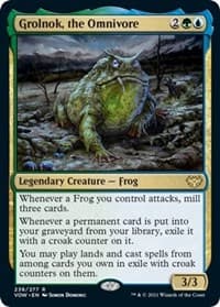 Grolnok, the Omnivore - Innistrad: Crimson Vow - Magic: The Gathering card