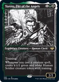 Torens, Fist of the Angels (Showcase) - Innistrad: Crimson Vow - Magic: The Gathering card