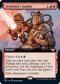 Alchemist's Gambit (Extended Art) - Innistrad: Crimson Vow - Magic: The Gathering card