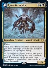 Runo Stromkirk - Innistrad: Crimson Vow - Magic: The Gathering card