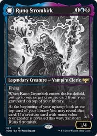 Runo Stromkirk (Showcase) (327) - Innistrad: Crimson Vow - Magic: The Gathering card