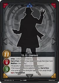 15. O - Overlord (A) - Aces of the Cosmos, Assemble! - Gate Ruler card