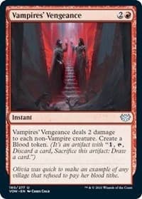 Vampires' Vengeance - Innistrad: Crimson Vow - Magic: The Gathering card