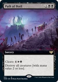 Path of Peril (Extended Art) - Innistrad: Crimson Vow - Magic: The Gathering card