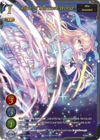 Alice of the Lost World (Secret) - Aces of the Cosmos, Assemble! - Gate Ruler card