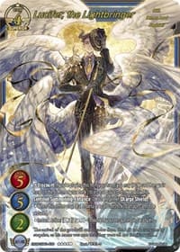 Lucifer, the Lightbringer (Textured Foil) - Aces of the Cosmos, Assemble! - Gate Ruler card