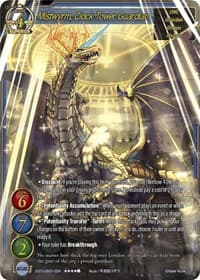 Mistwyrm, Clock Tower Guardian (Textured Foil) - Aces of the Cosmos, Assemble! - Gate Ruler card