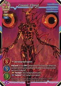 Cosmic Efreet (Textured Foil) - Aces of the Cosmos, Assemble! - Gate Ruler card