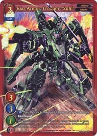 Exo-Armor Trooper "Yuhi" (Extended Art) - Aces of the Cosmos, Assemble! - Gate Ruler card
