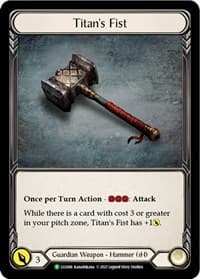 Titan's Fist - LGS066 - Flesh and Blood: Promo Cards - Flesh and Blood TCG card