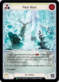 Polar Blast (Yellow) - LGS073 - Flesh and Blood: Promo Cards - Flesh and Blood TCG card