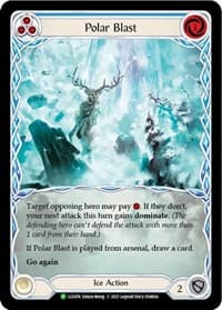 Polar Blast (Blue) - LGS074 - Flesh and Blood: Promo Cards - Flesh and Blood TCG card