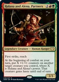 Halana and Alena, Partners - Innistrad: Crimson Vow - Magic: The Gathering card