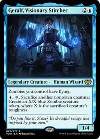 Geralf, Visionary Stitcher - Innistrad: Crimson Vow - Magic: The Gathering card