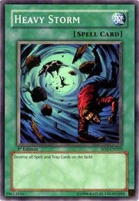 Heavy Storm - Structure Deck: Zombie Madness - YuGiOh card