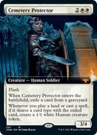 Cemetery Protector (Extended Art) - Innistrad: Crimson Vow - Magic: The Gathering card