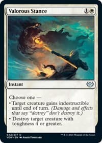 Valorous Stance - Innistrad: Crimson Vow - Magic: The Gathering card