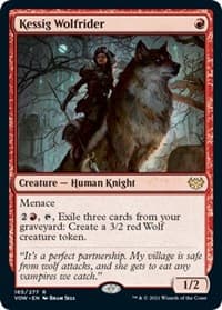 Kessig Wolfrider - Innistrad: Crimson Vow - Magic: The Gathering card