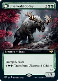 Ulvenwald Oddity (Extended Art) - Innistrad: Crimson Vow - Magic: The Gathering card