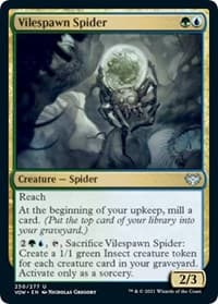 Vilespawn Spider - Innistrad: Crimson Vow - Magic: The Gathering card