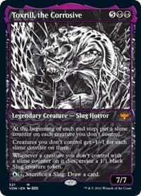 Toxrill, the Corrosive (Showcase) - Innistrad: Crimson Vow - Magic: The Gathering card