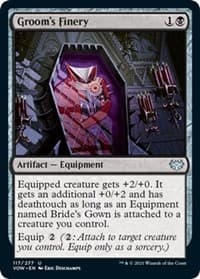 Groom's Finery - Innistrad: Crimson Vow - Magic: The Gathering card