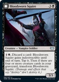 Bloodsworn Squire - Innistrad: Crimson Vow - Magic: The Gathering card