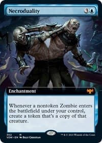 Necroduality (Extended Art) - Innistrad: Crimson Vow - Magic: The Gathering card