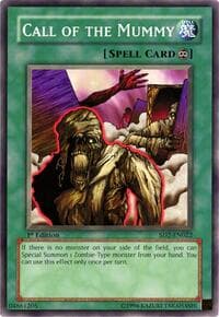Call of the Mummy - Structure Deck: Zombie Madness - YuGiOh card