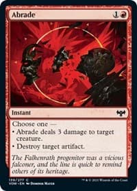 Abrade - Innistrad: Crimson Vow - Magic: The Gathering card