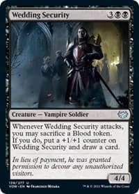 Wedding Security - Innistrad: Crimson Vow - Magic: The Gathering card