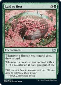 Laid to Rest - Innistrad: Crimson Vow - Magic: The Gathering card