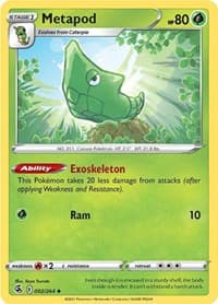 Metapod - SWSH08: Fusion Strike - Pokemon card