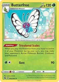 Butterfree - SWSH08: Fusion Strike - Pokemon card