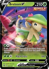 Breloom V - SWSH08: Fusion Strike - Pokemon card