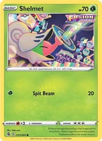 Shelmet - SWSH08: Fusion Strike - Pokemon card