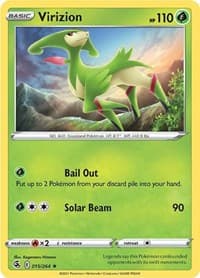 Virizion - SWSH08: Fusion Strike - Pokemon card