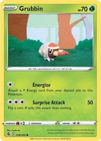 Grubbin - SWSH08: Fusion Strike - Pokemon card