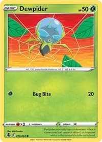 Dewpider - SWSH08: Fusion Strike - Pokemon card