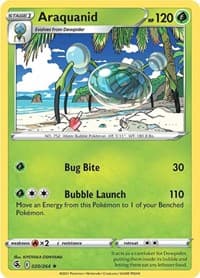 Araquanid - SWSH08: Fusion Strike - Pokemon card
