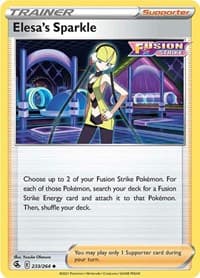 Elesa's Sparkle - SWSH08: Fusion Strike - Pokemon card