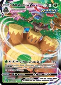 Rillaboom VMAX - SWSH08: Fusion Strike - Pokemon card
