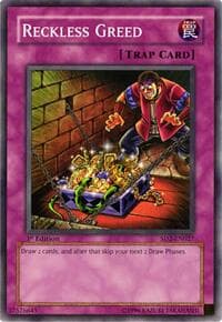 Reckless Greed - Structure Deck: Zombie Madness - YuGiOh card