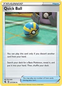 Quick Ball - SWSH08: Fusion Strike - Pokemon card