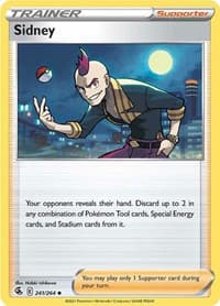 Sidney - SWSH08: Fusion Strike - Pokemon card