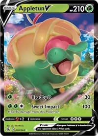 Appletun V - SWSH08: Fusion Strike - Pokemon card