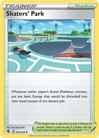 Skaters' Park - SWSH08: Fusion Strike - Pokemon card